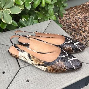 Madewell Margo Slingback Flats